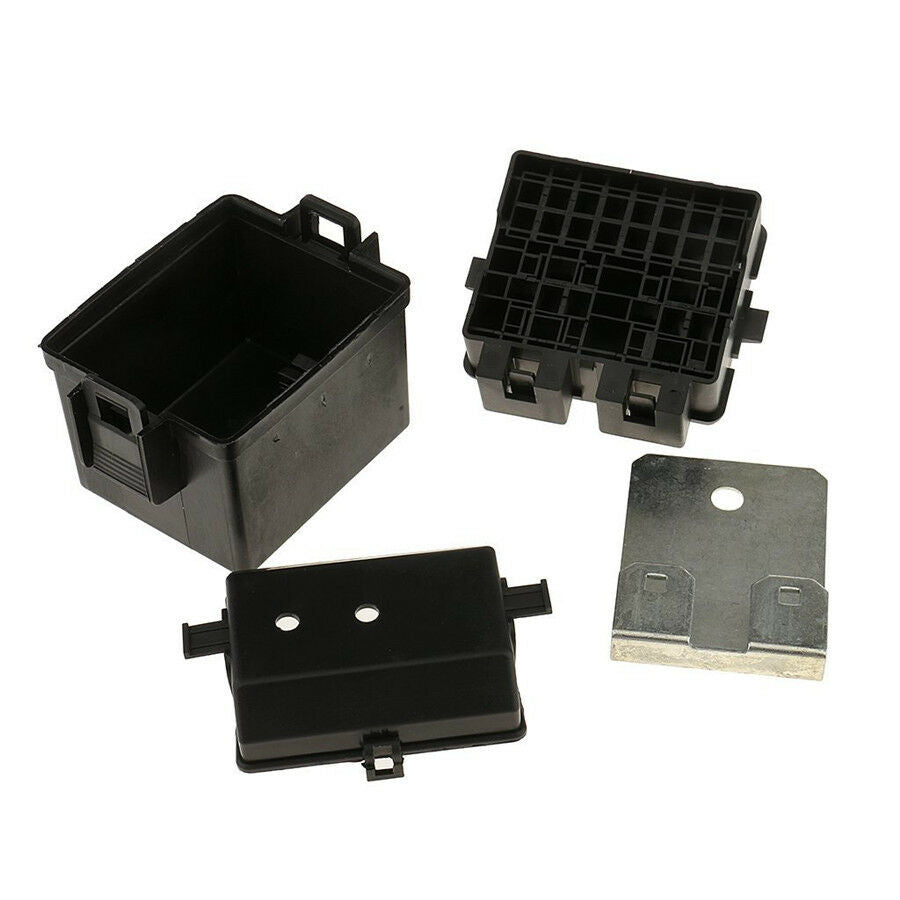 Car Boat Truck Audio DC 12V 2 Way Relay Fuse Box Holder with 8 Fuses Accessories