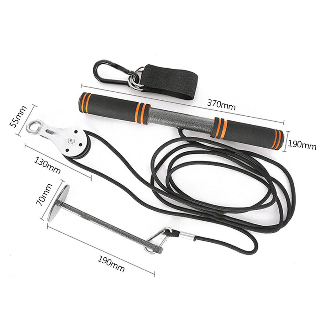 Pulley Machine Cable High Strength Triceps Arms Strength Trainer Handle