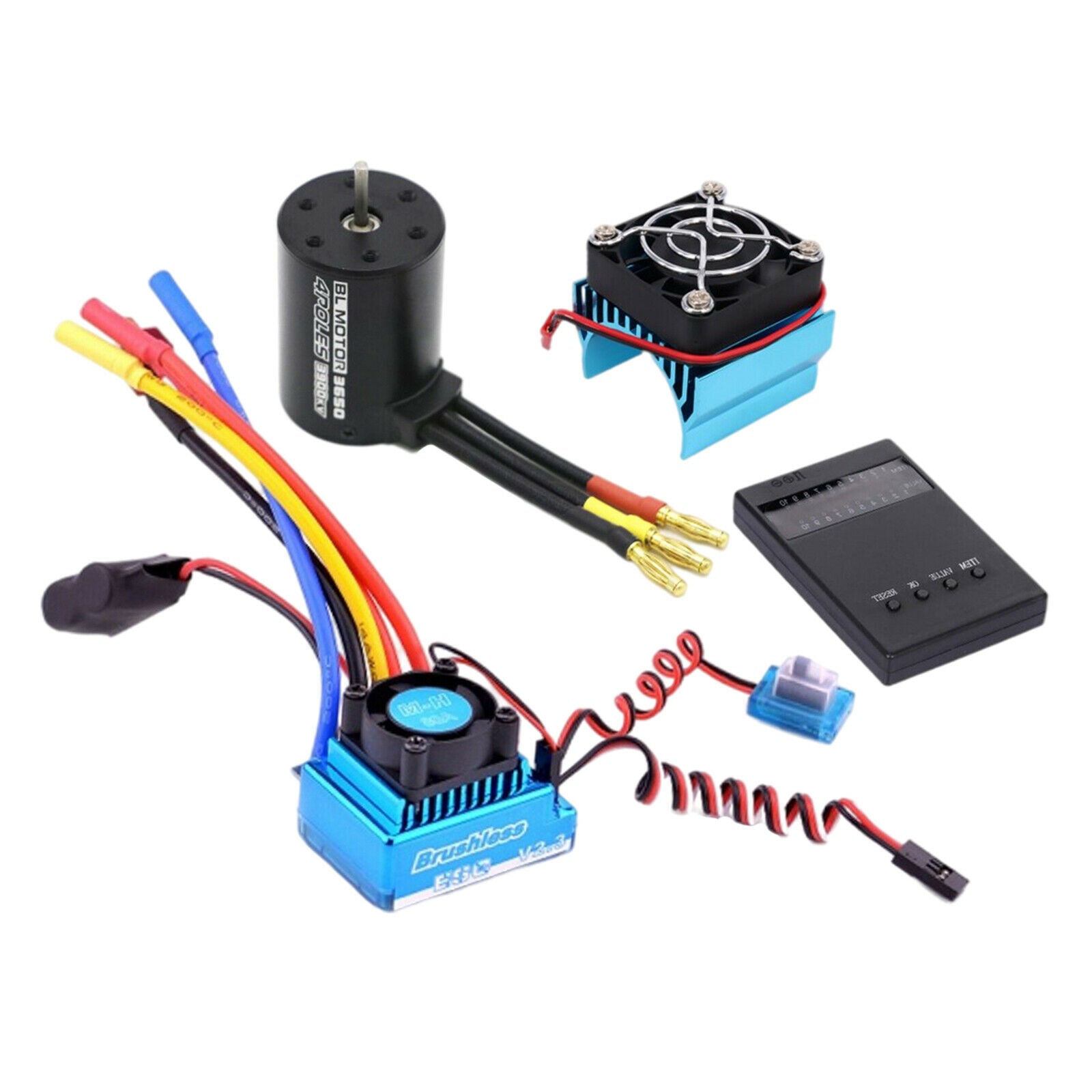 RC Car Brushless Motor 120A ESC Electric Set Car Hobby Vehicles Modification