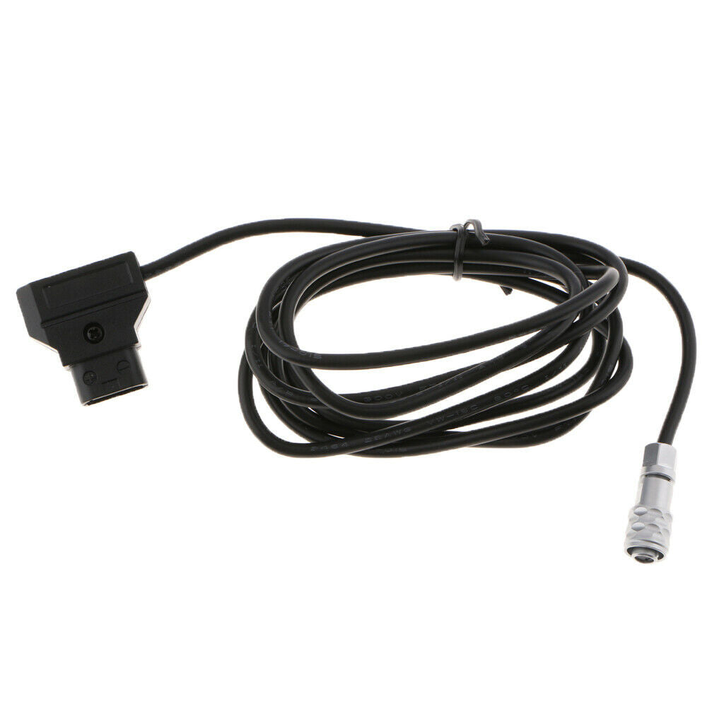 2 Pieces 1.5m/4.9ft Dtap D Tap Power Cable Charging Cord Straight Wire for BMPCC