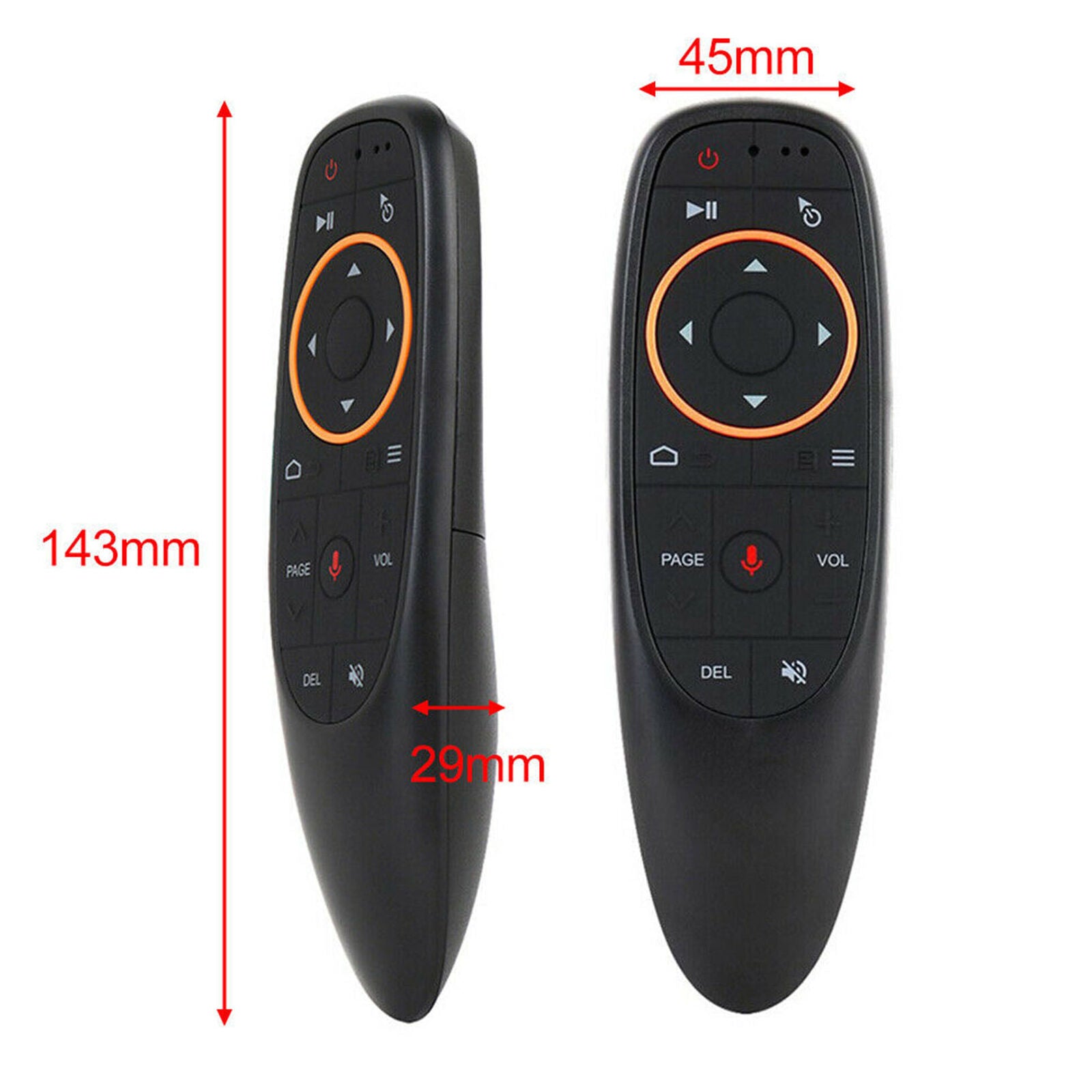 G10 Voice Remote Control 2.4G Wireless Smart Air Mouse HID for Android TV Box