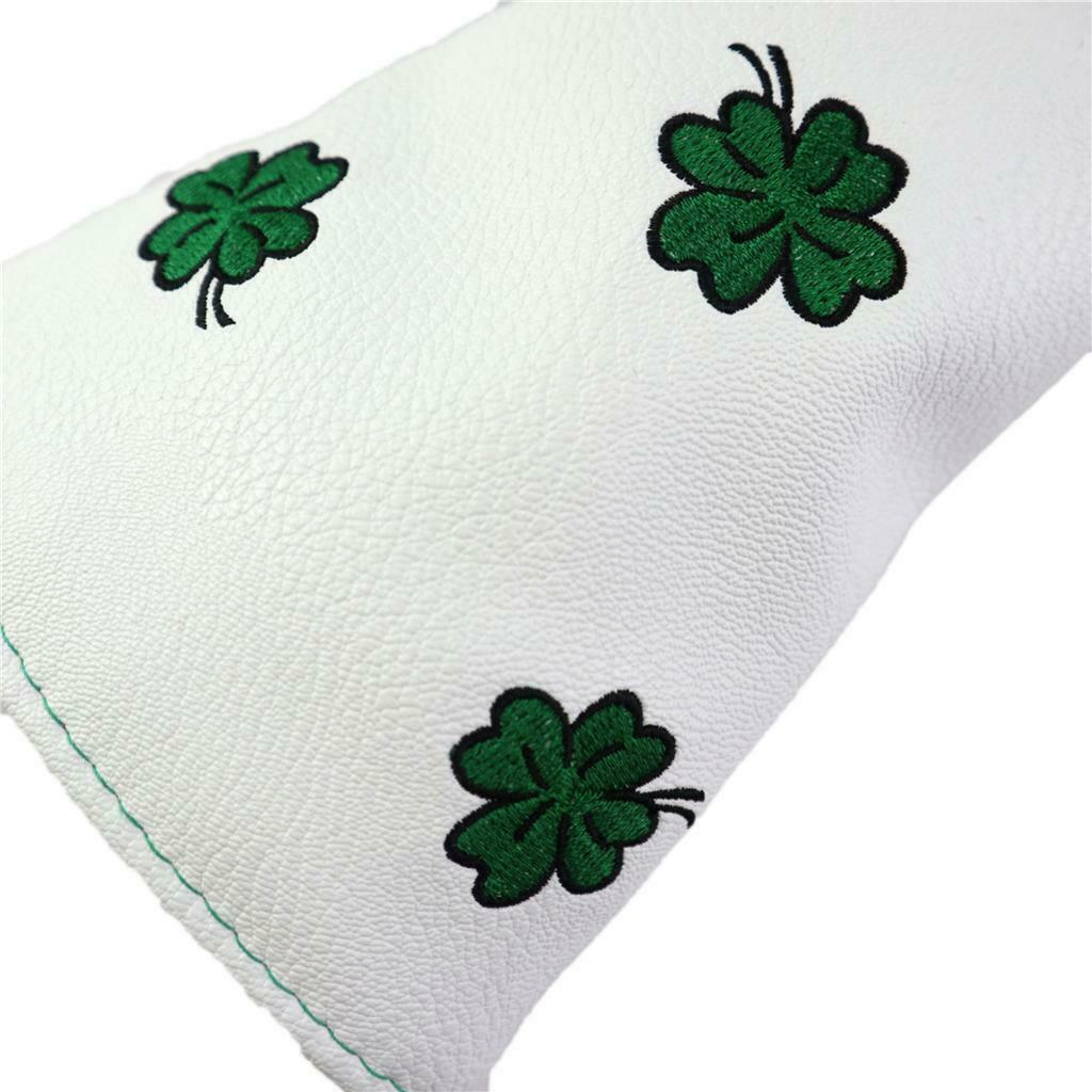 White PU Leather Golf Club Head Cover Headcover White Protector Guards Accessory
