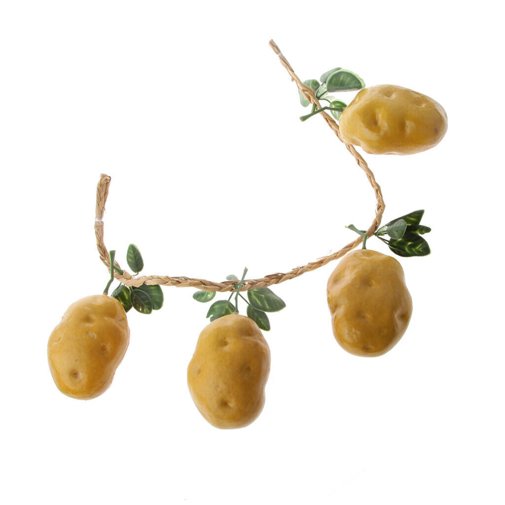4pcs / String Manmade Potato Toys For Home Garden Decoration Wholesale Lot