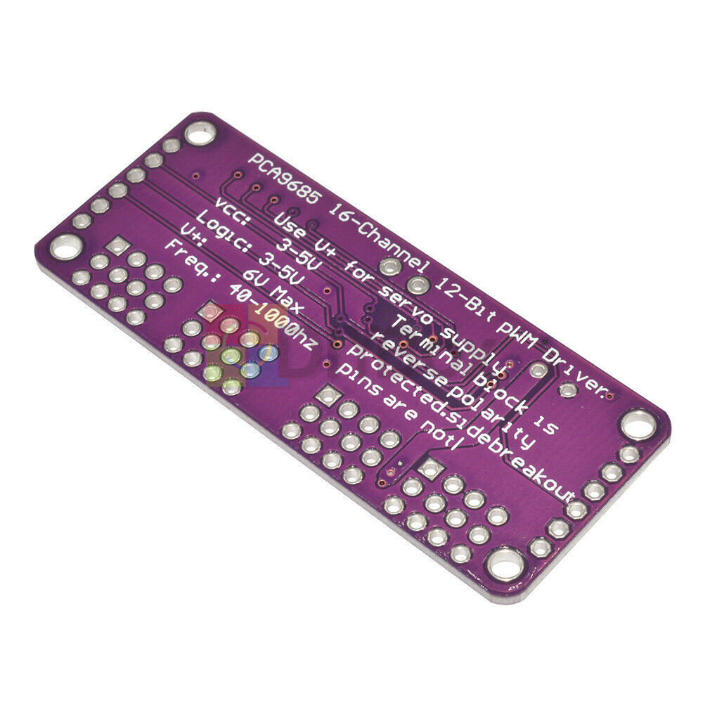 12 Bit CJMCU PCA9685 16 Channel PWM Servo Driver I2C Interface Arduino Raspberry