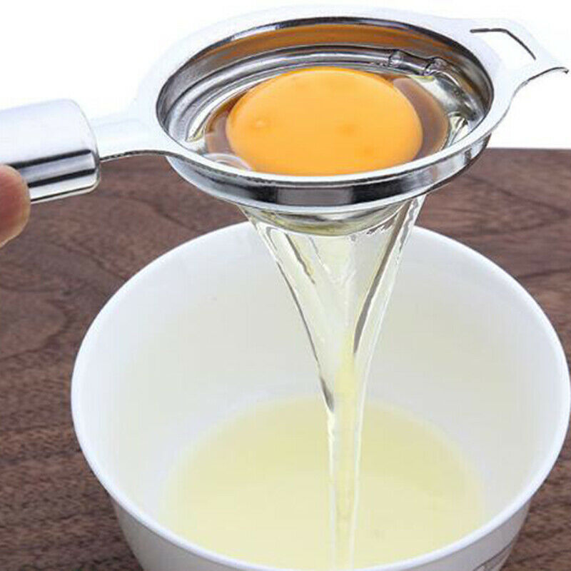 Stainless Steel Egg White Yolk Separator Divider Filter Kitchen Cooking G.l8