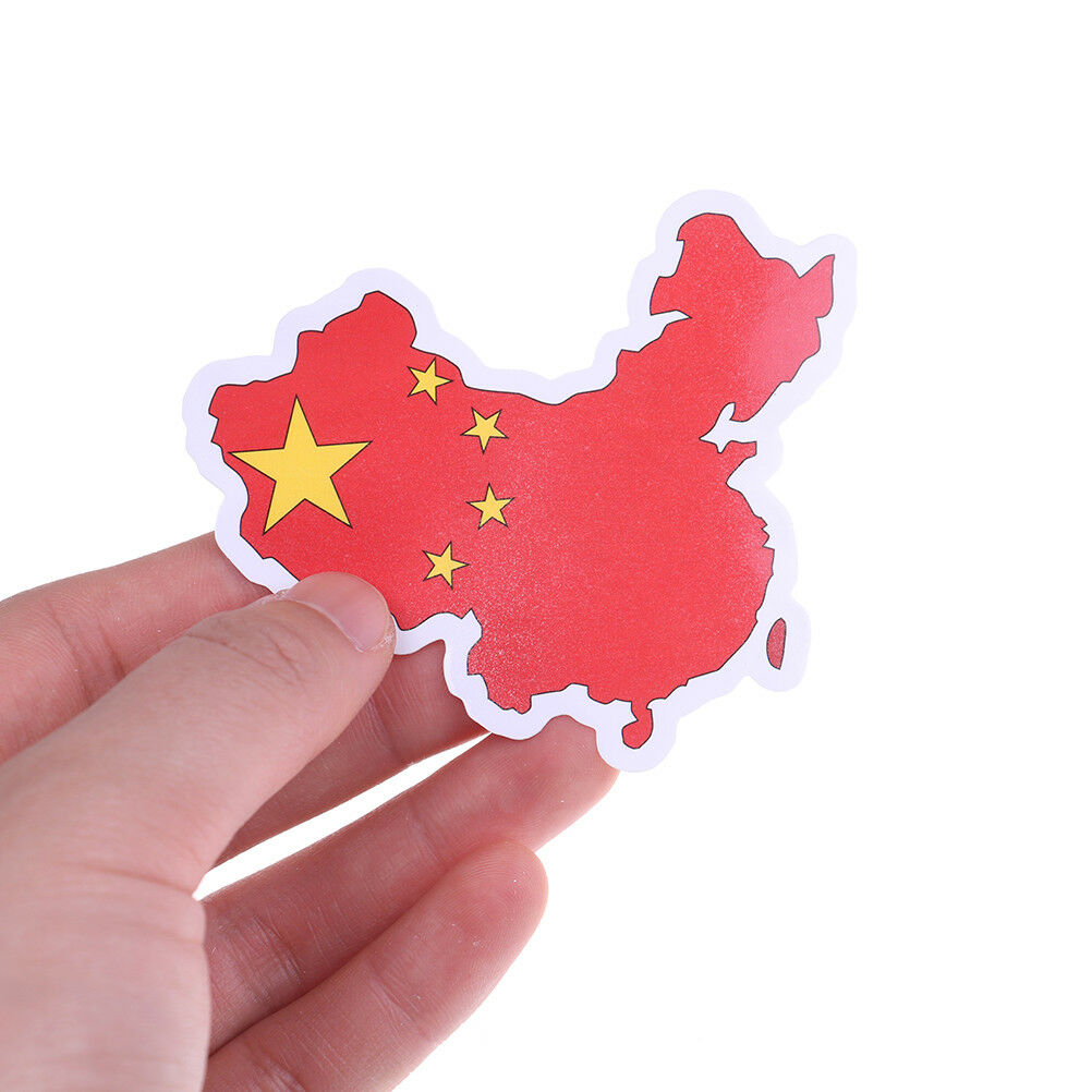 50Pcs National flags stickers DIY scrapbook suitcase laptop country map sti Lt