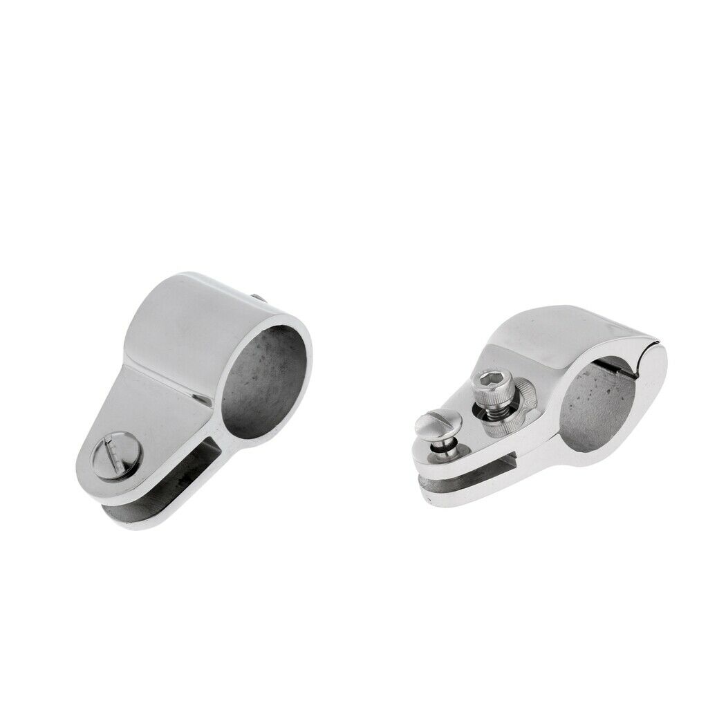 Boat Canopy Fitting TUBE  CLAMPS + 7/8" Jaw Slide Bimini Top Fittings