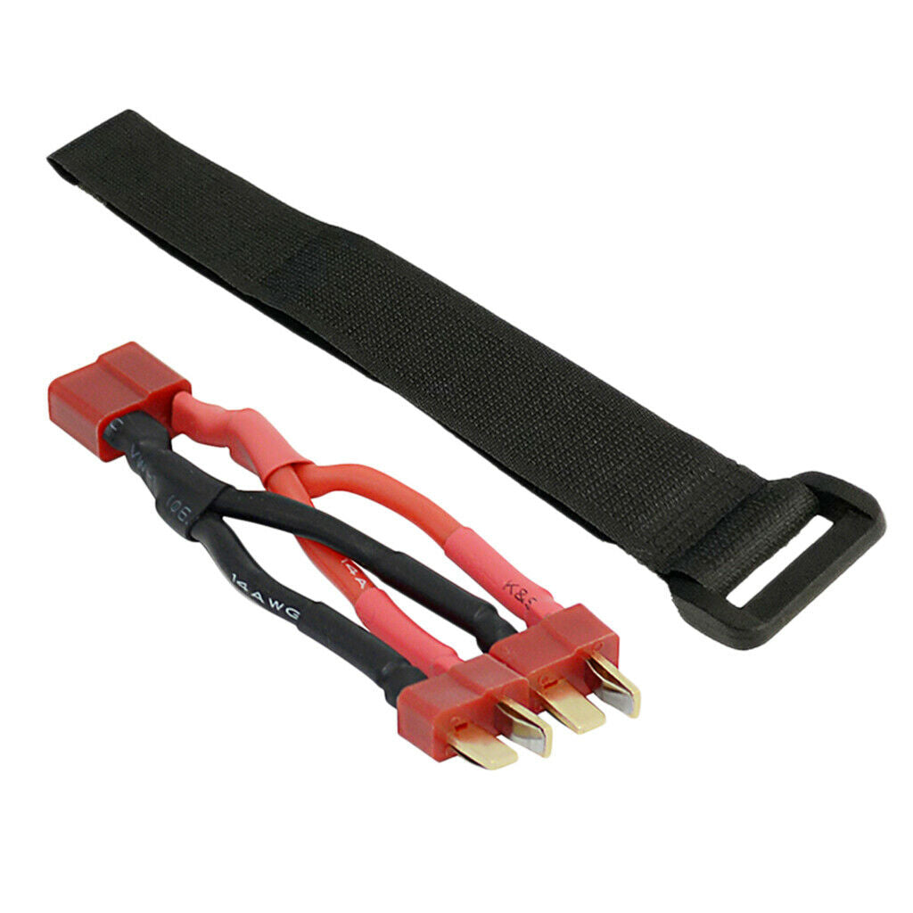 Dual Battery Connector Wire Cable For Xinlehong Q901 Q902 Q903 Upgrade Part