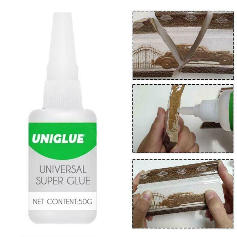 Universal Super Glue Strong Plastic Glues 50ml Crafts Household