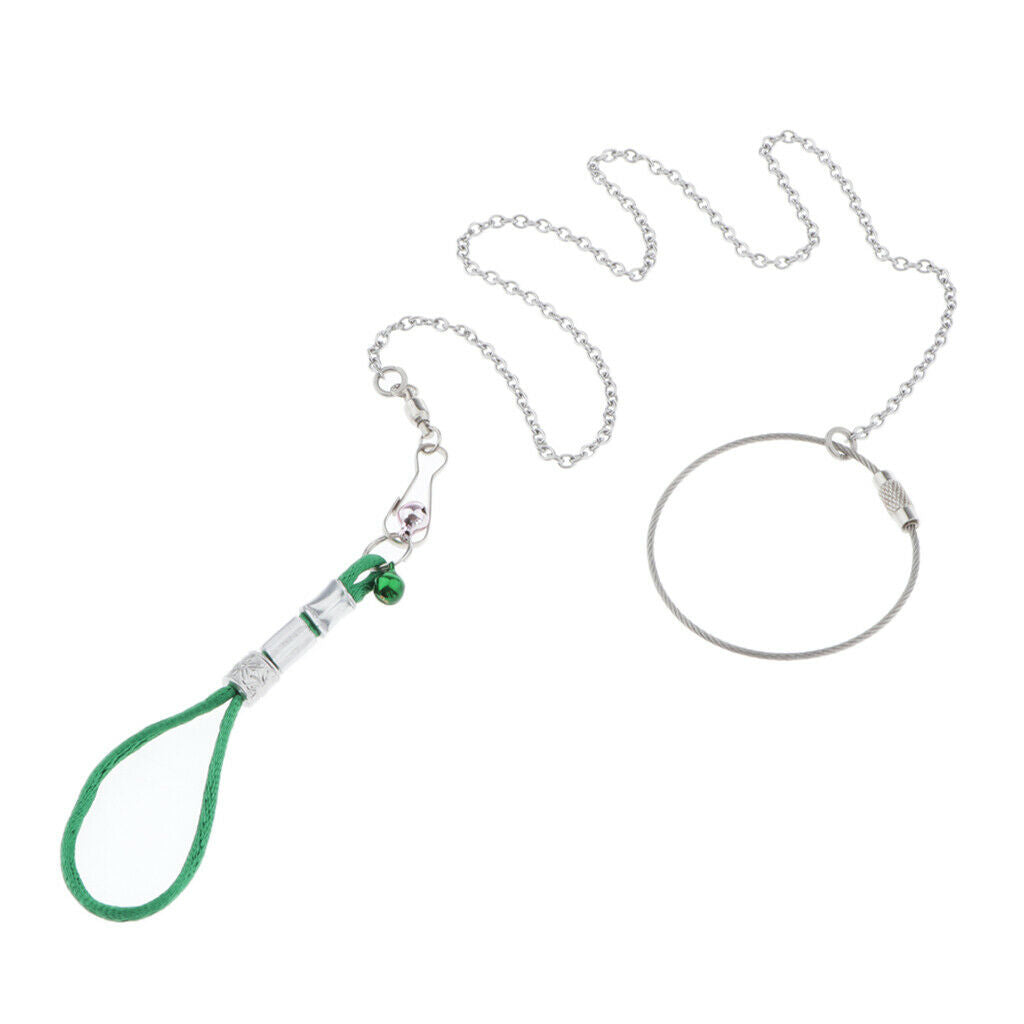 2set Anti Bite Rope Parrot Foot Chain for Cockatiel Cockatoo Thrush A,Modern