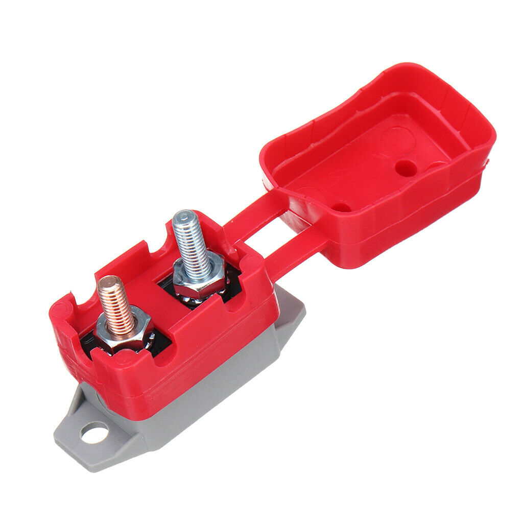 12V  /  24V   Circuit   Breaker  &  Cover   Dual   Battery   Fuse    Auto