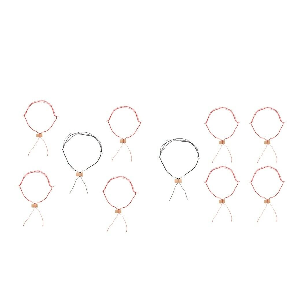 10 Pcs Essential Oil Necklace Aromatherapy Diffuser Pendants for Men Women