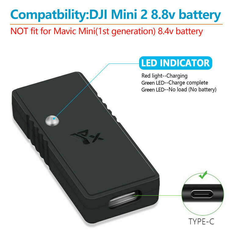 USB Charger Hub For DJI Mini 2 RC Intelligent Quick Charging Drone Parts