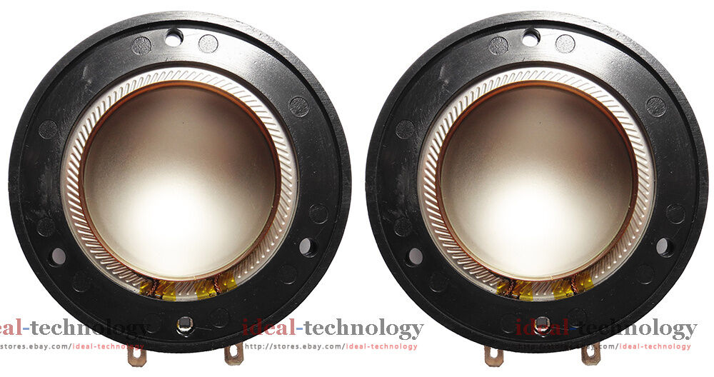 2pcs Diaphragm for Eminence MD2001 - 8, SONIC 2375, - 8 ohm Horn Tweeter