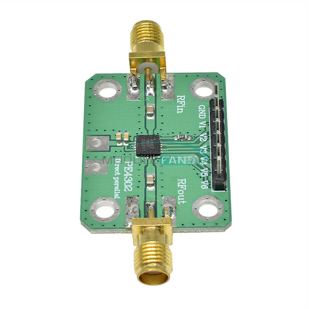 PE4302 1MHz-4GHz Numerical Control RF Attenuator Module Parallel Immediate Mode