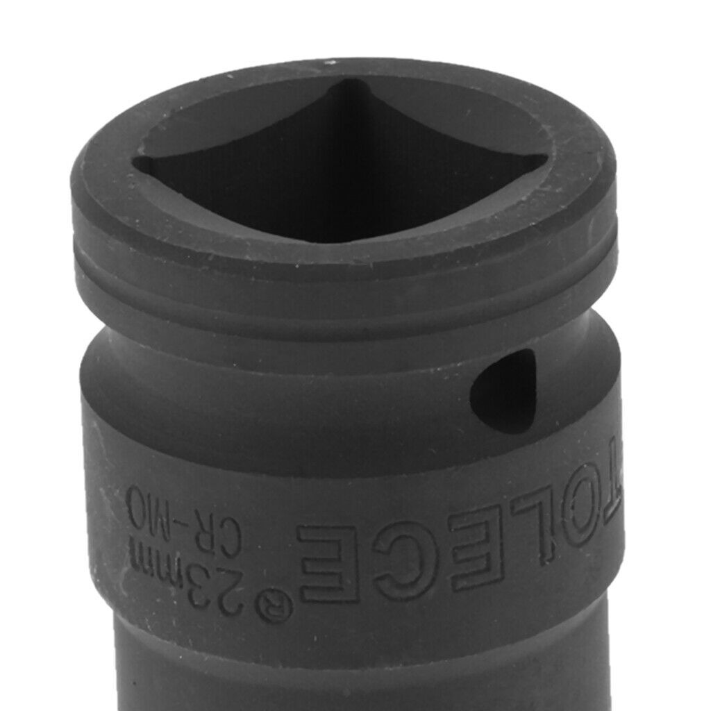 23mm 3/4" DRIVE DEEP IMPACT WRENCH SOCKET 12 POINT SINGLE HEX HUB NUTS