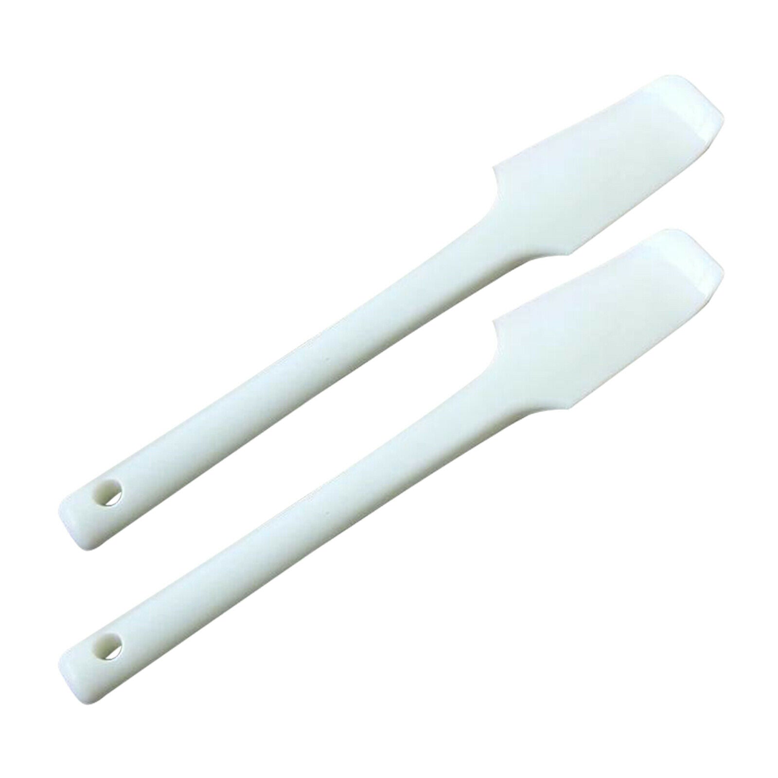 2Pcs Silicone Spatulas Cake Scraper Mixing Utensil Mixing Baking Tools