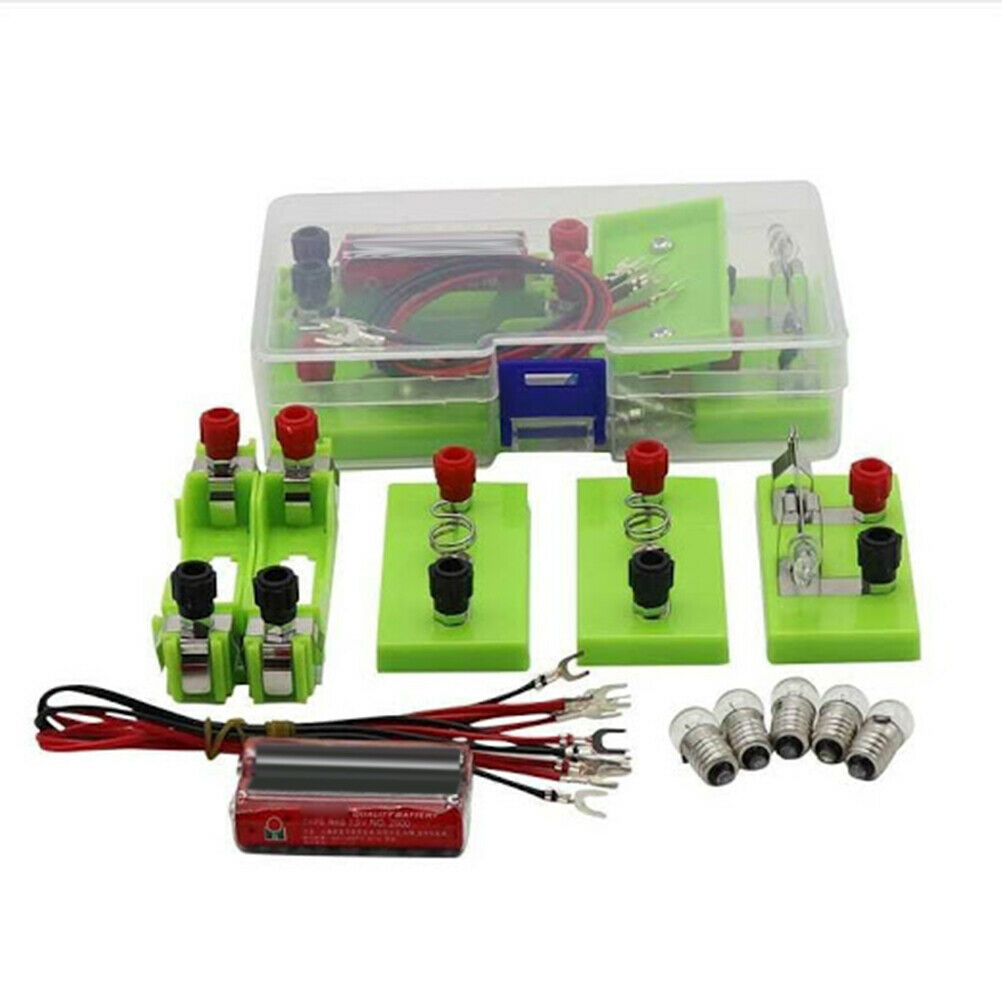 For Kid Educational Electric Circuit Motor Kit DIY Science Project Learning Kits