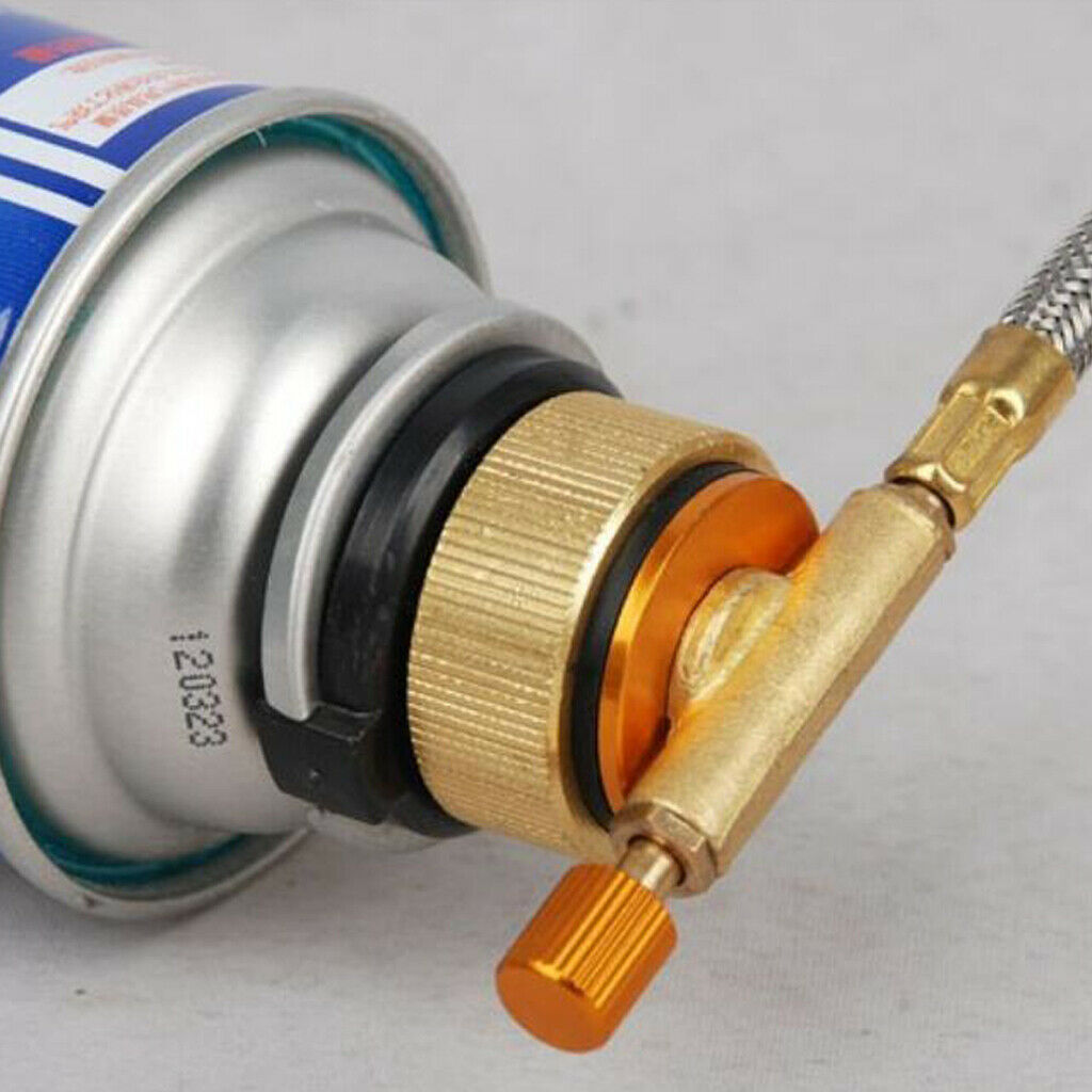 Camping Stove Converter Alloy Connector For Outdoor Picnic BBQ Garden Party