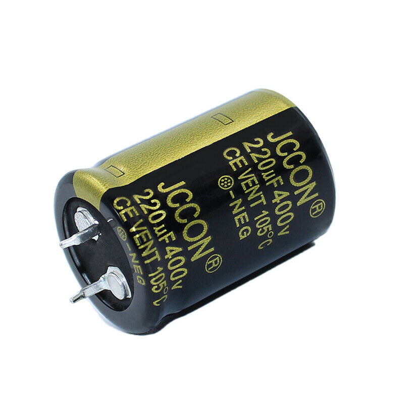 1pcs 400v220uf Aluminum electrolytic capacitor Power adapter inverter 25x35mm