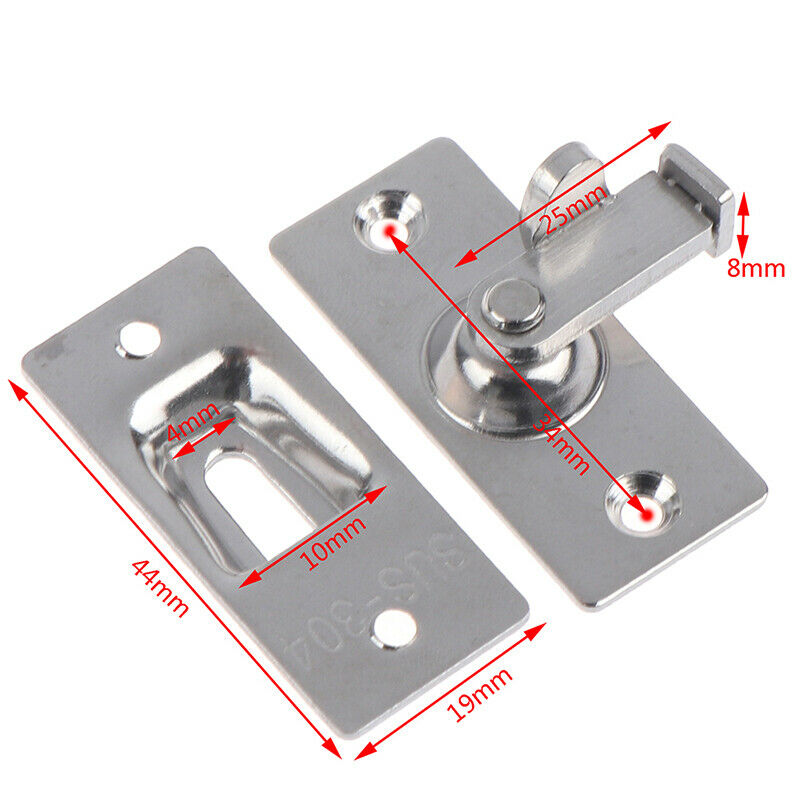 Right Angle Lock 90 Degree Room Door Buckle Suitable For Bathroom D .l8