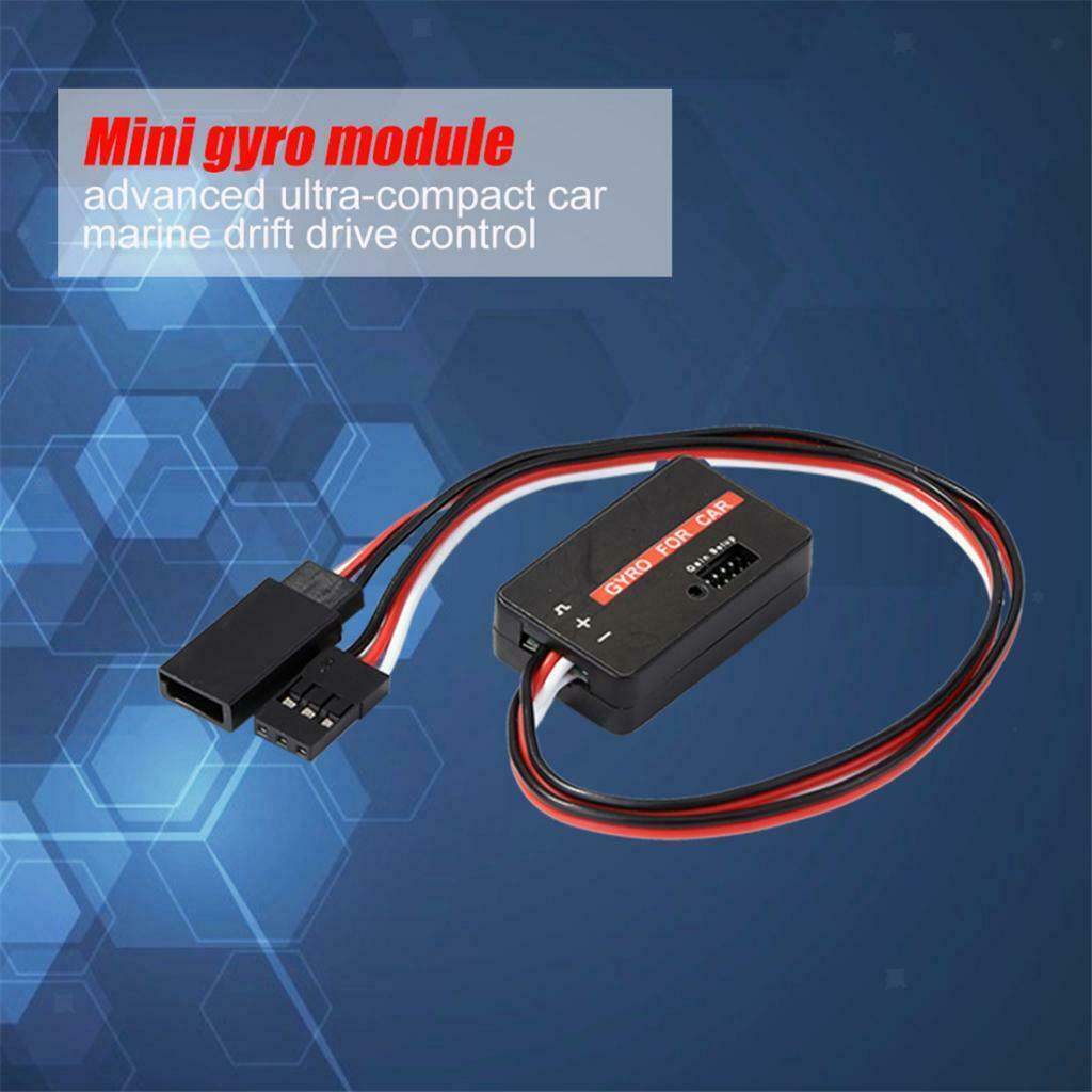 Rc Car Boat Piezoelectric Gyro Drift Drive Control Low Heat Generation 4.8v-6v