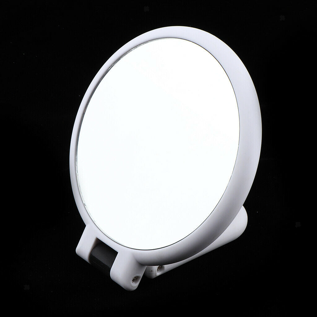 3pcs Two-Sided Folding Handheld Mirrors with 15X Magnification & True Image,
