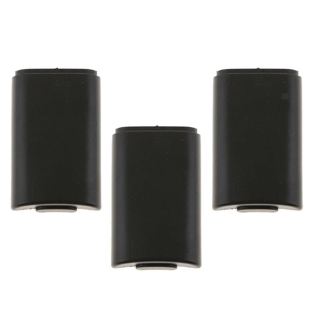 3x Battery Cover for Microsoft Xbox 360 S Remote Controller Back Door Holder