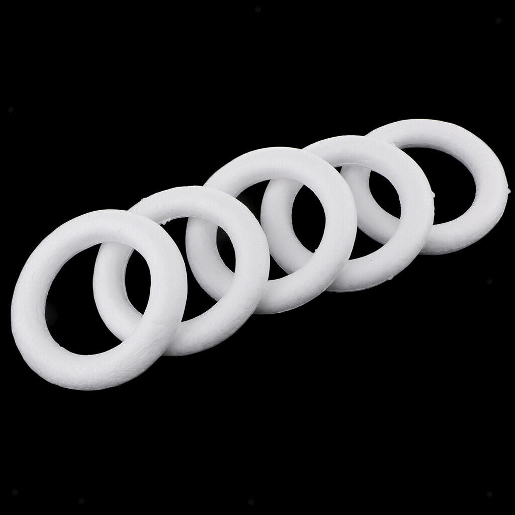 10pcs   11cm   Round   Circle   Styrofoam   Foam   for   Art   Craft   DIY