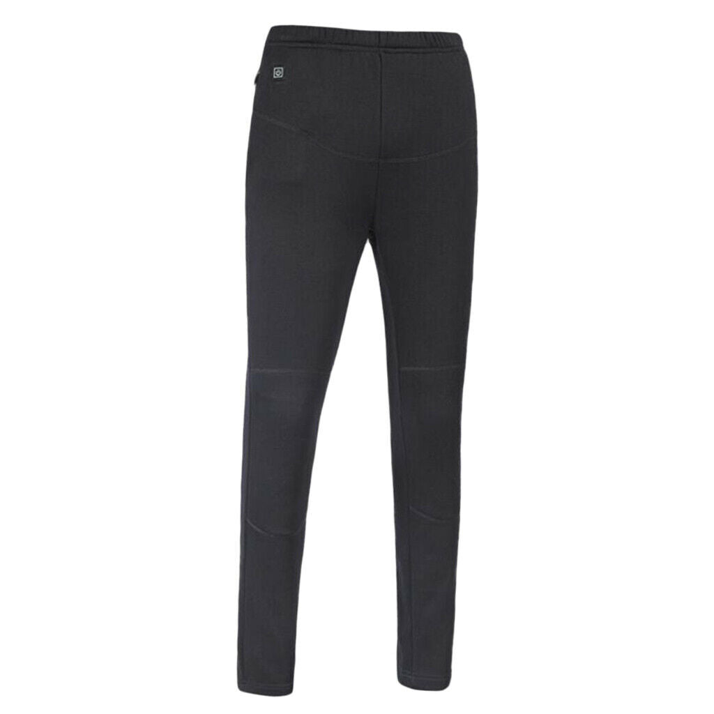 Electric Heated Pants Lady USB Insulated Heating Elastic Warm Trousers XXXL