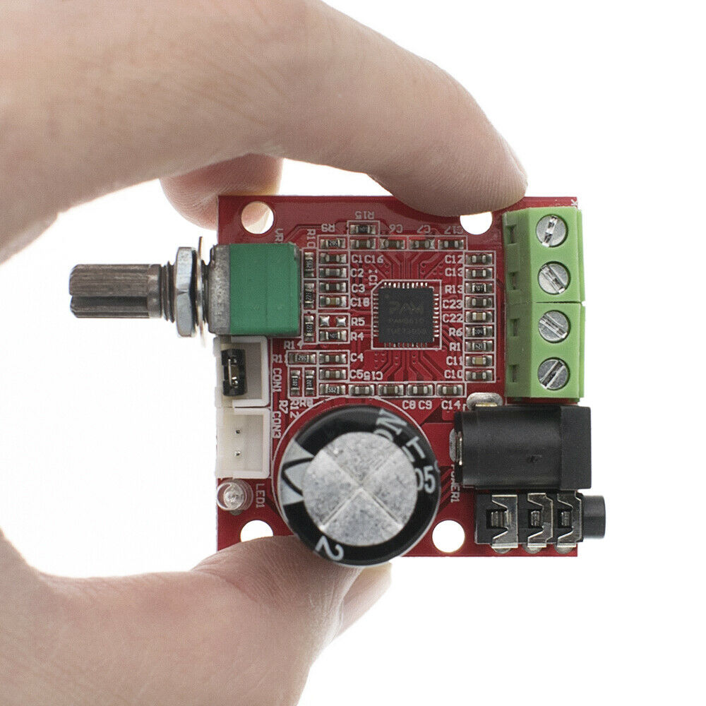 Mini Hi-Fi PAM8610 Audio Stereo Amplifier Board 2X10W Dual Channel D Class 12V