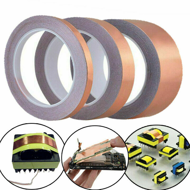 Adhesive Electric Conduction Copper Foil Tape Strip Decoration Tool