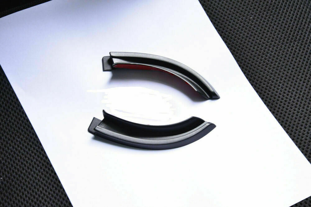 2PCS Water Rain Gutter Extension Car Fit For Jeep Wrangler JL 18-20 Gladiator JT