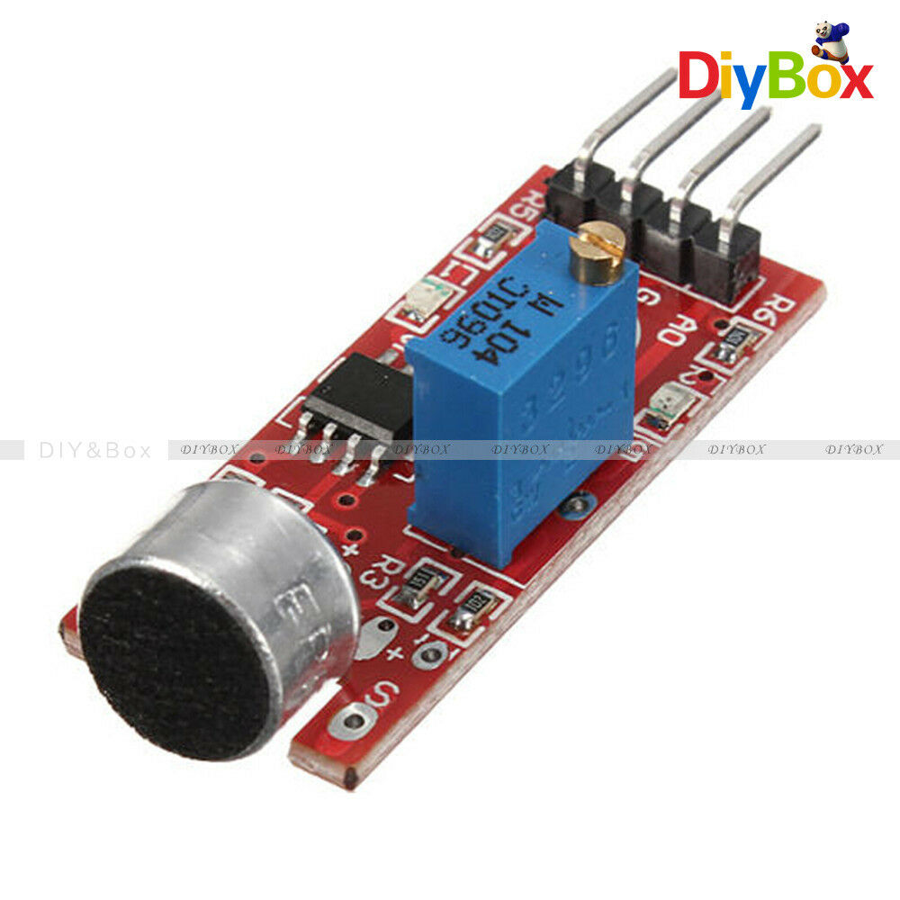 5PCS 4Pin Microphone Sensor AVR PIC High Sensitivity Sound Detection for Arduino