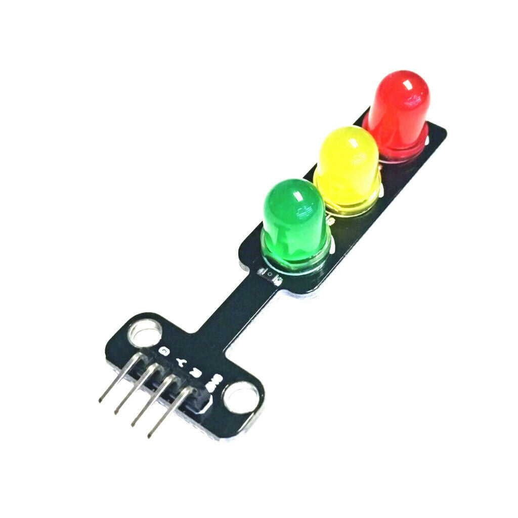 1Pcs 5V Mini Traffic Light (Red, Yellow, Green) LED Display Module Creative DIY
