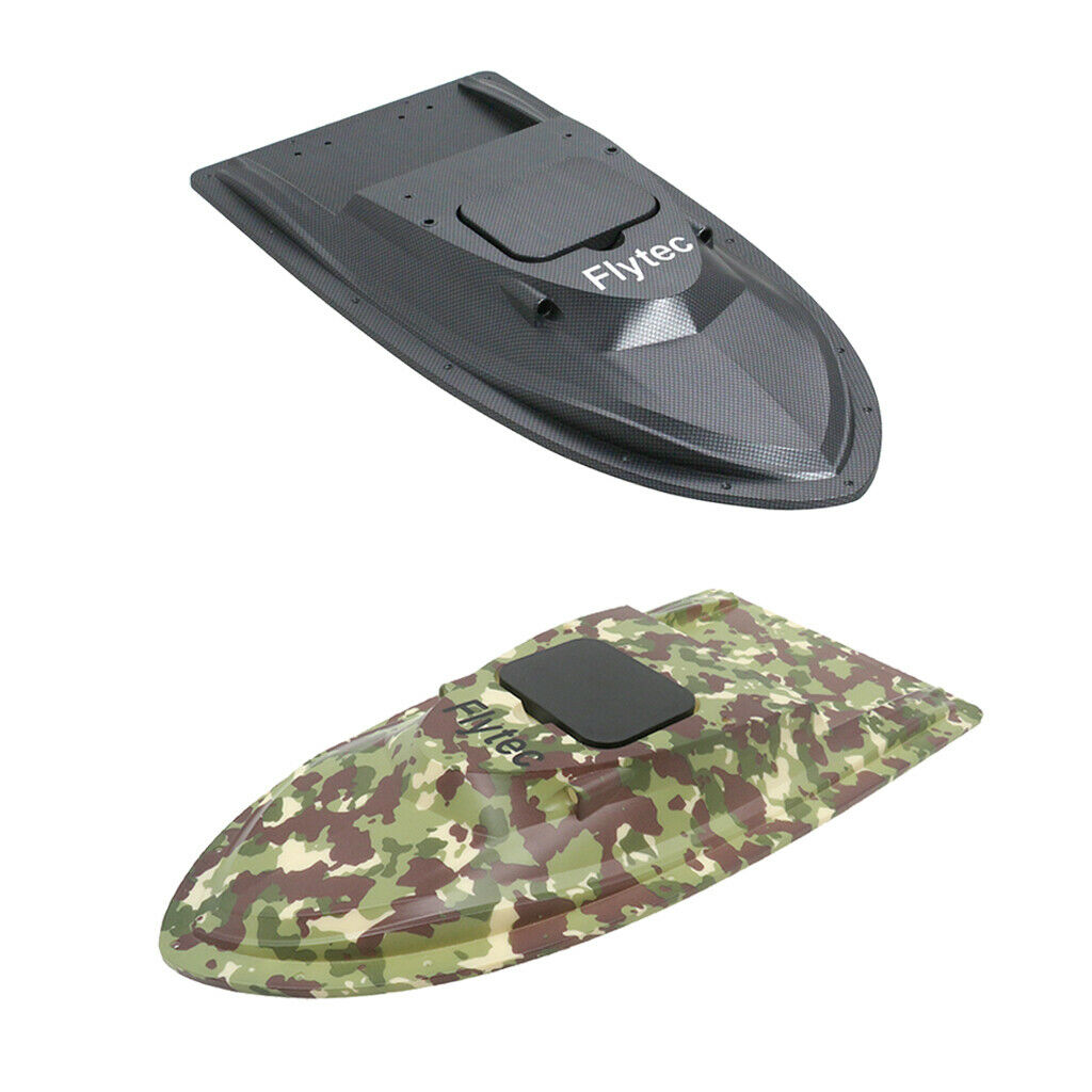 Electric Fishing RC Bait Boat Hull Shell for   V007 Parts Black