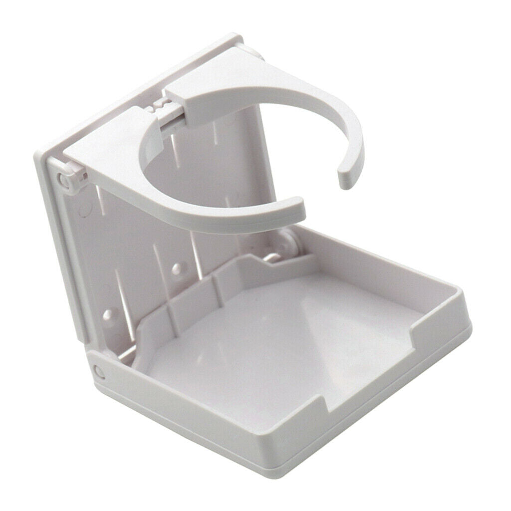 Universal Plastic Folding Cup Can Bottle Drink Holder For Car Truck Boat RV .