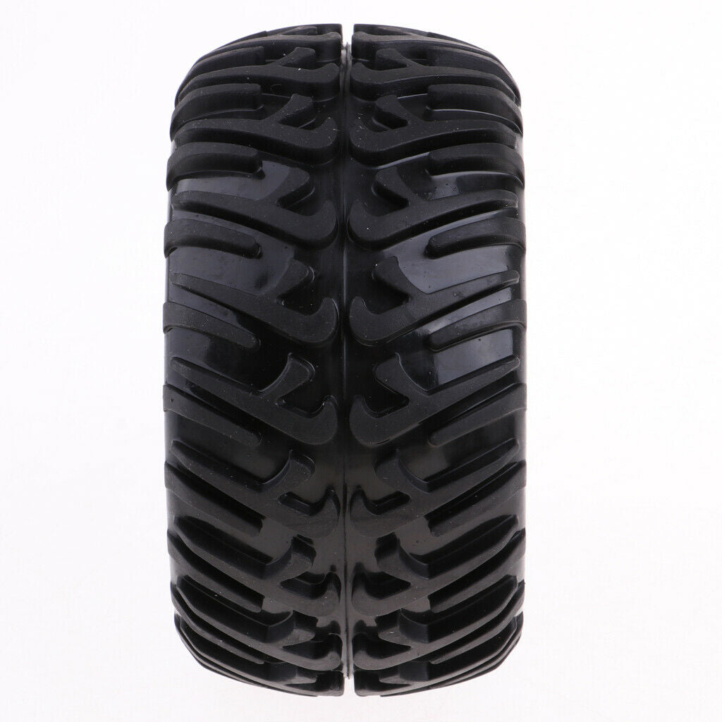 4Pcs RC 1/10 Wheel Rims w/ 125mm Tires for Henglong Kyosho FS  Truck