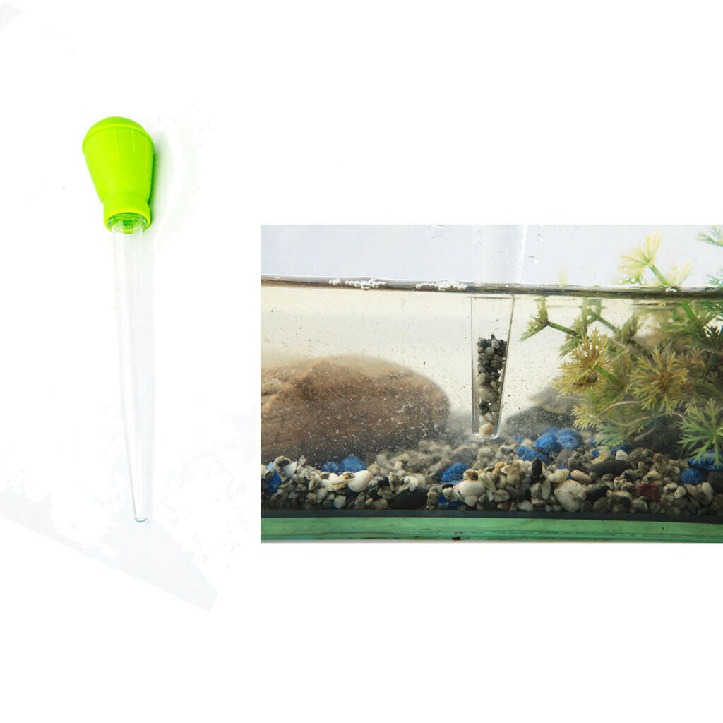 2Pcs 50ml Manual Fish Tank Dropper Coral Feeder Clean Pipette Water Changer