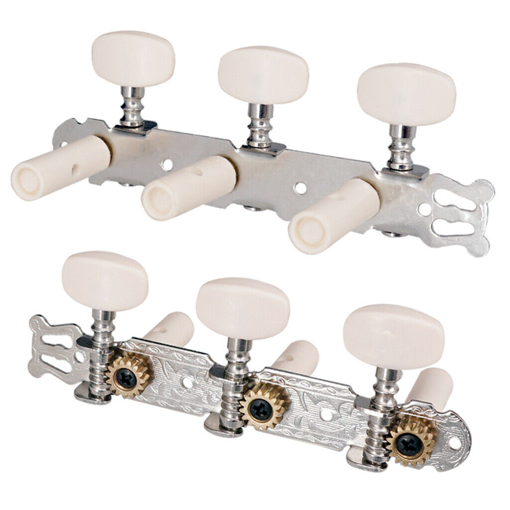 2 Pieces 3R3L Strings Pegs Tuning Head Guitar Machine Tuner for Electric Guitar