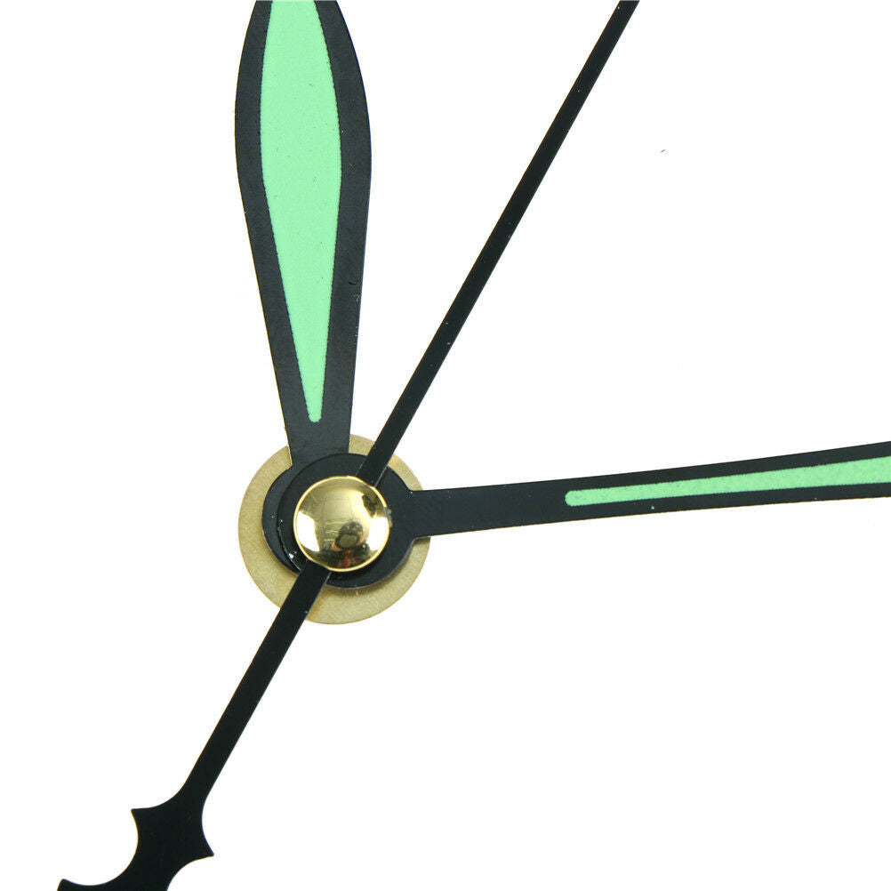 1set luminous Silent Quartz Wall Clock Spindle Movement Mechanism Part DI.l8