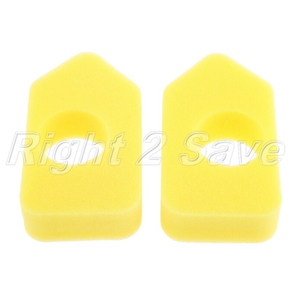 2pcs Air Filter For Trimmer Lawn Mower BRIGGS & STRATTON 698369 5086K 5088H 5099