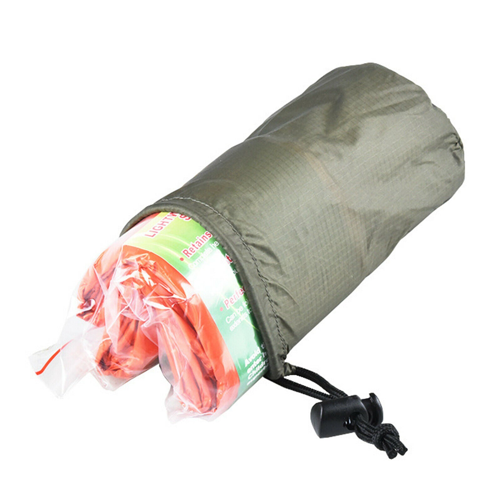 Outdoor Thermal Emergency Sleeping Bags Survival Hiking Blanket Keep Warm Green