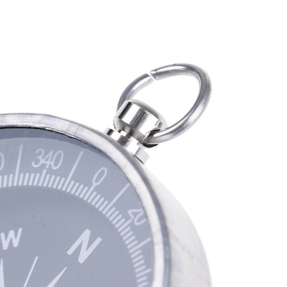 Pocket Hiking Camping Lightweight Aluminum Outdoor Emergency Compass Navig.l8