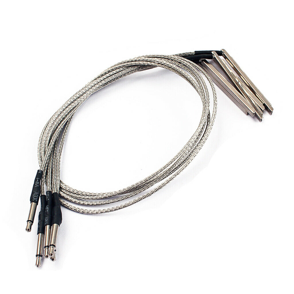 5pc Pickup Piezo Cable for 3 String Cigar Box Guitar Acoustic Guitar Parts