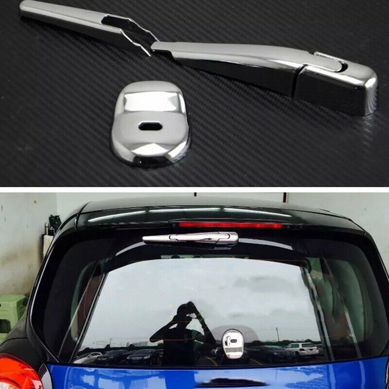 Car Styling Rear Glass Wiper Back Nozzle Cover e Trim Tail Window Trim 4Pcs Y8Q5