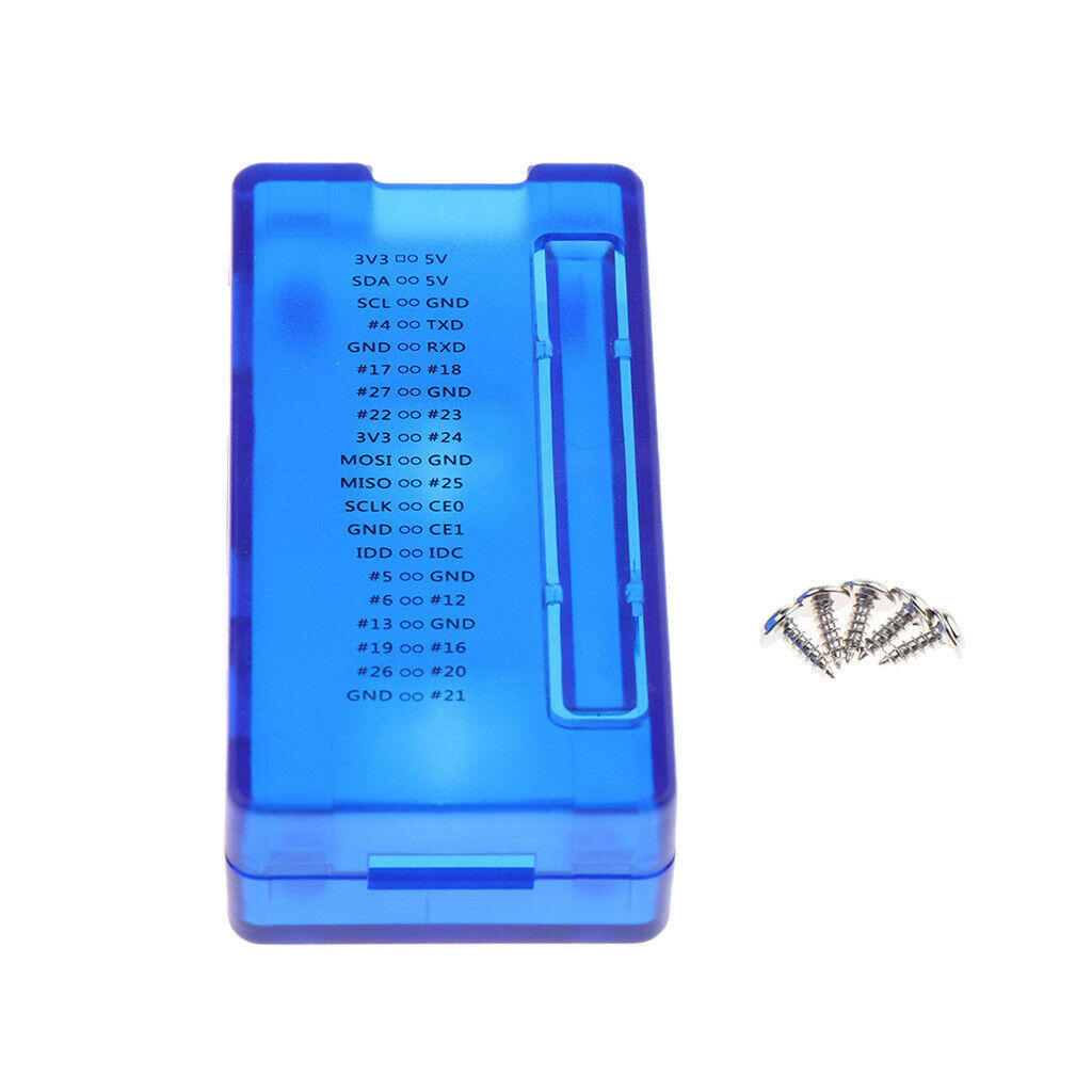 ABS Plastic GPIO Reference Case Protective Cover for Raspberry Pi zero 1.3/W