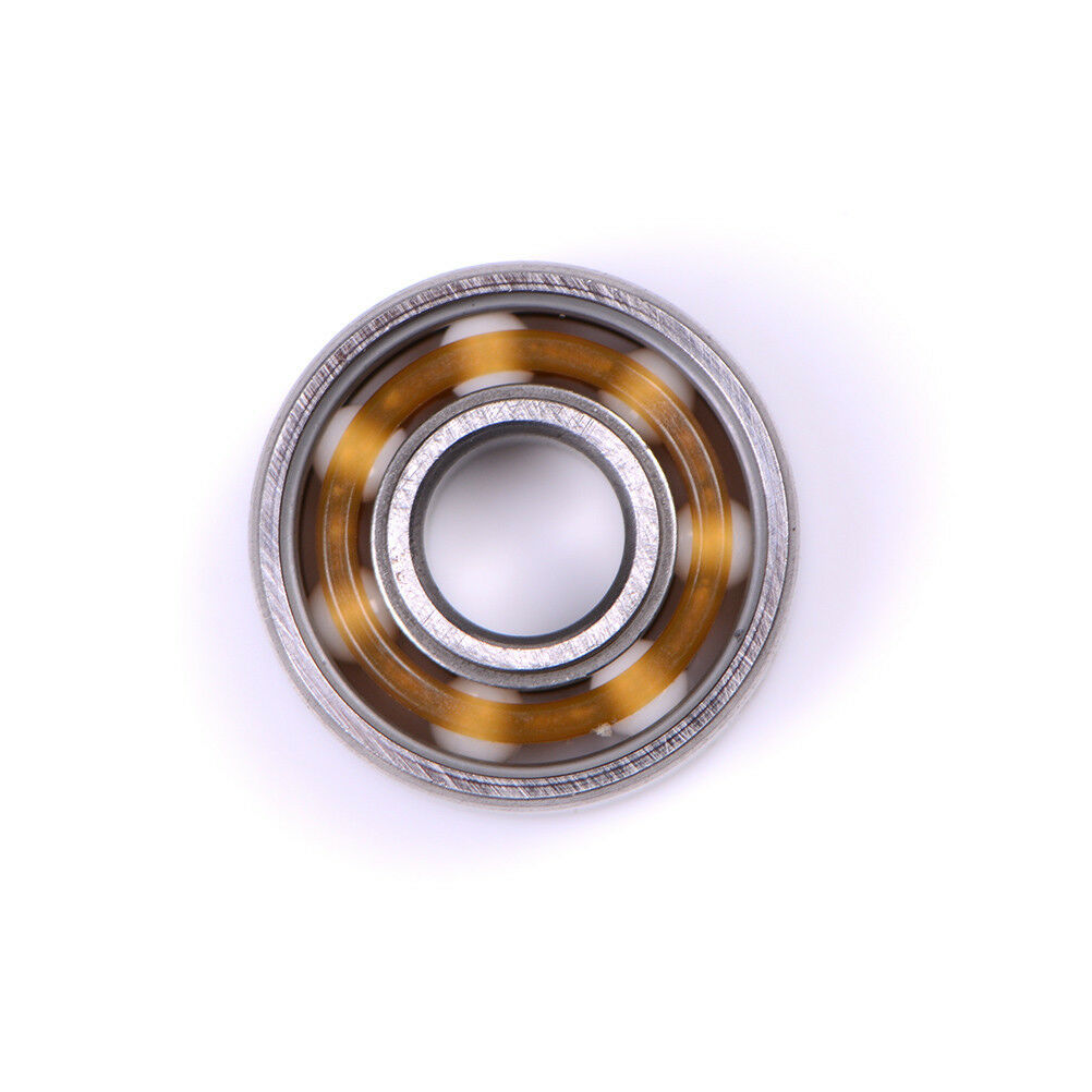 608 Ceramic Ball Inline Speed Bearing For Finger Spinner Skateboards Drift.l8