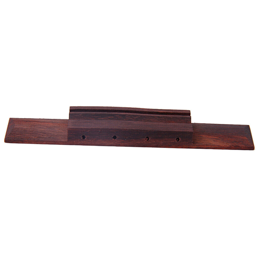 2x Fine Rosewood Bridge Fit for Ukulele Durable Great Musical Instruments Parts