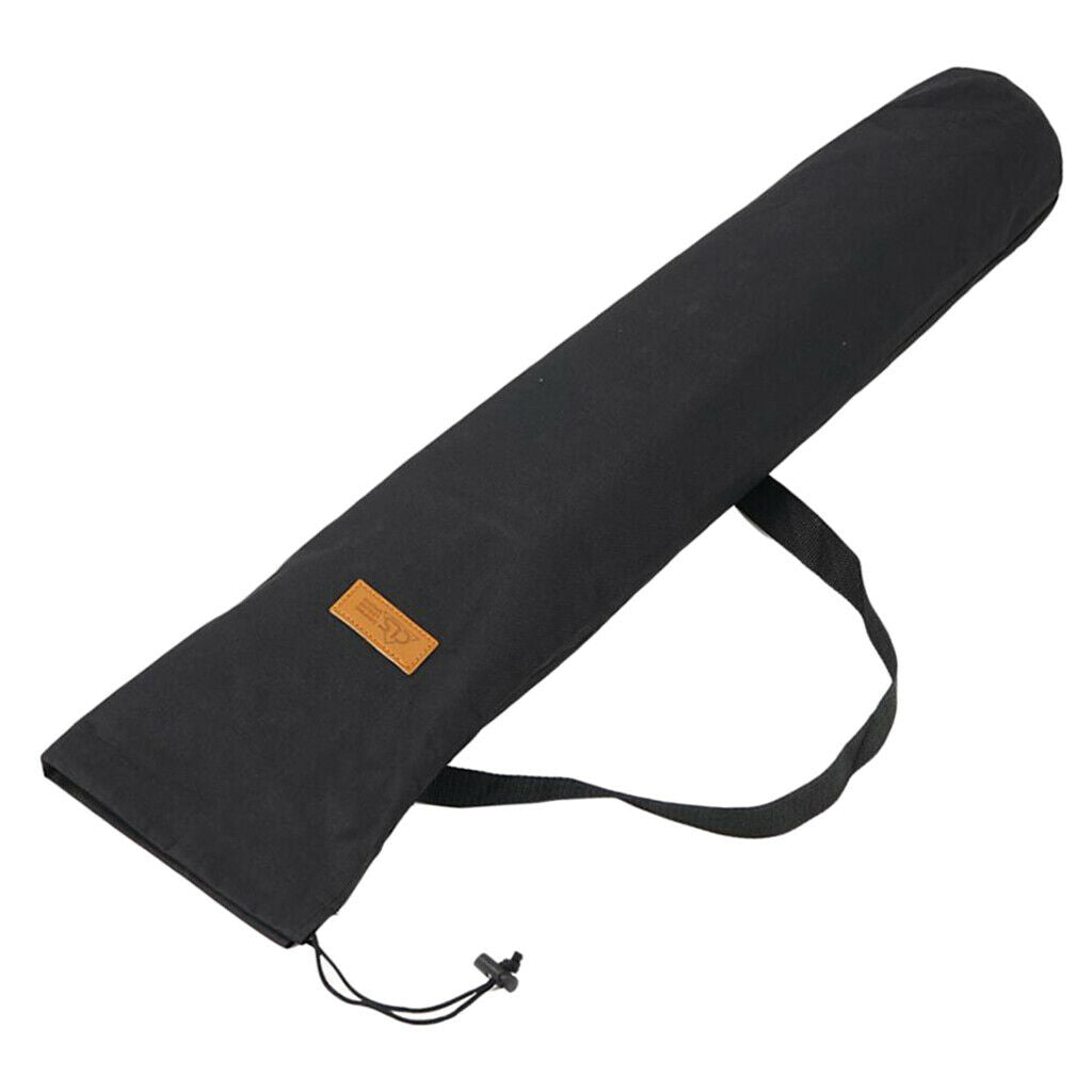 Waterproof Portable Tent Poles Holder Bar Rod Peg Container with Drawstring